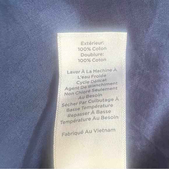 TALBOTS 100% Cotton Maxi Dress- Floret Medallion Size 6 - Picture 11 of 11